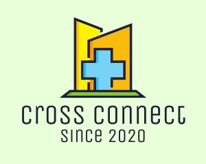 Cross - Blue Cross Hospital logo design
