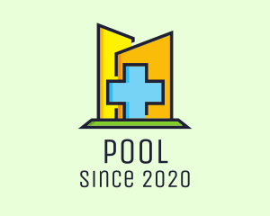 Blue Cross Hospital logo design