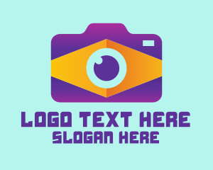 Cute Disposable Camera Logo