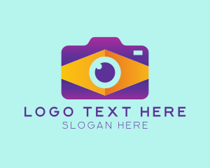 Film Camera - Cute Disposable Camera logo design