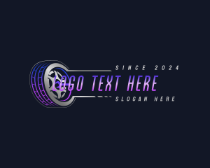 Mechanical Automotive Tire Logo