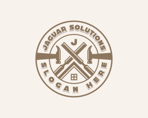 Carpentry Repair Maintenance logo design