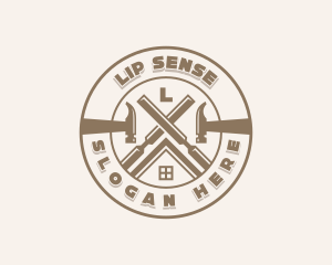 Carpentry Repair Maintenance logo design