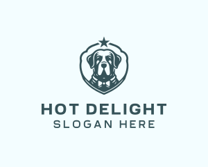 Pet Dog Grooming logo design