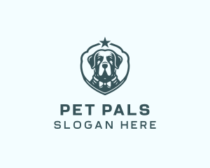 Pet Dog Grooming logo design