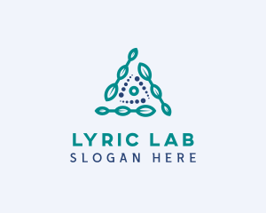 Leaf Biotechnology Lab logo design