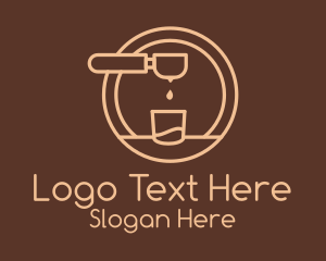 Coffee Maker - Barista Coffee Maker logo design