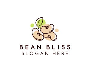 Bean - Soy Bean Food Seed logo design