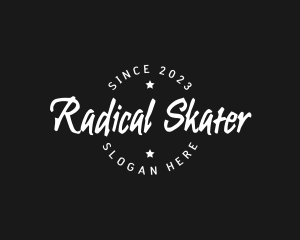 Skater - Graffiti Apparel Clothing logo design