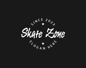 Skate - Graffiti Apparel Clothing logo design