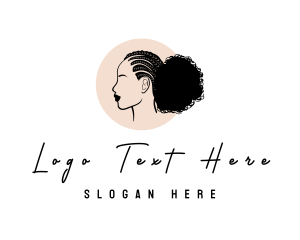 Stylist - Beauty Hair Braid logo design