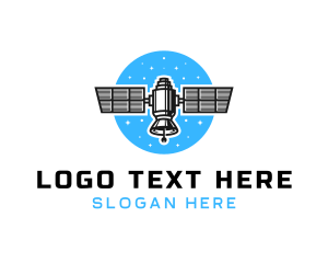 Network - Space Satellite Network logo design