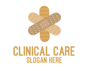 Clinic Health Cross logo design