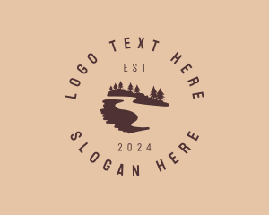 Lake - Lake Tour Forest logo design