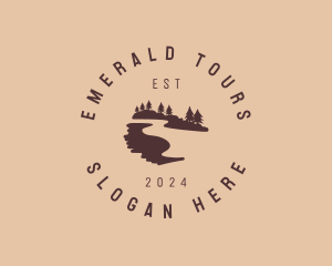 Lake Tour Forest logo design