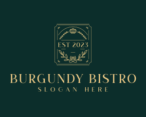 Elegant Culinary Restaurant logo design