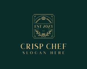 Elegant Culinary Restaurant logo design