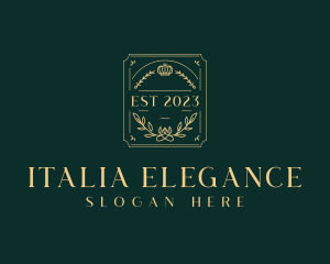 Elegant Culinary Restaurant logo design