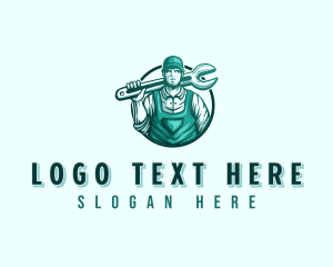 Tool - Automotive Repair Man logo design