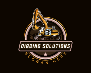 Excavator - Heavy Duty Excavator logo design