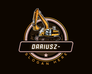 Heavy Duty Excavator logo design