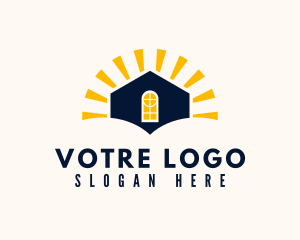 Property Developer - Sunrise Home Residence logo design
