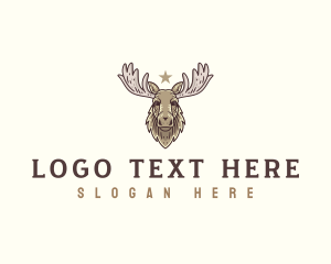 Wild Moose Antler Logo