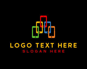 Mobile Phone Gadget  Logo