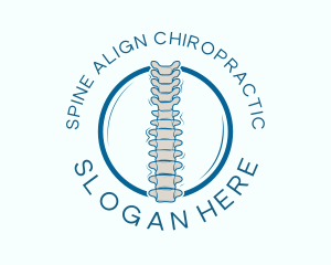 Spine Chiropractic Clinic logo design