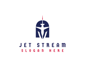 Jet - Jet Aircraft Helmet logo design