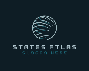 Global Cyber Business logo design