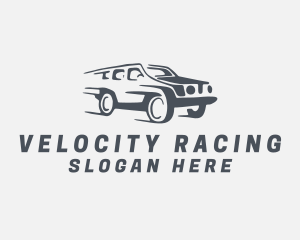 Off Road Car Race logo design