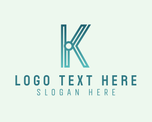 Advisory - Generic Company Letter K logo design