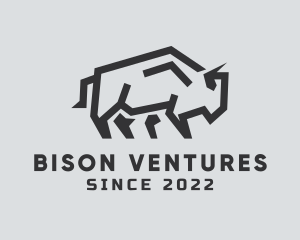 Bison - Wild Bison Animal logo design