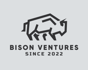 Wild Bison Animal logo design