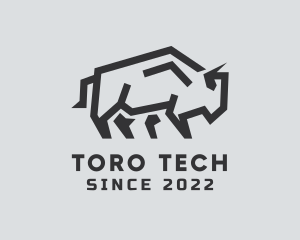 Toro - Wild Bison Animal logo design