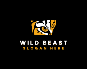 Wild Tiger Eye logo design