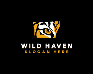 Wild Tiger Eye logo design