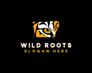 Wild Tiger Eye logo design