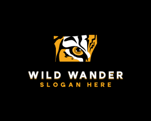 Wild Tiger Eye logo design