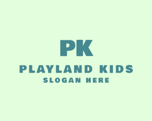 Playful Kids Daycare logo design