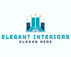 Building Interior Design Architect  logo design