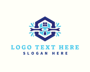 Tradesman - House Pipe Plumbing logo design