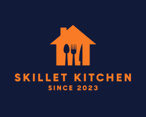 Home Kitchen Utensils  logo design