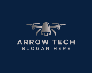 Drone Tech Surveillance logo design