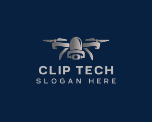 Drone Tech Surveillance logo design