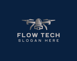 Drone Tech Surveillance logo design