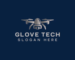 Drone Tech Surveillance logo design