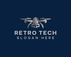 Drone Tech Surveillance logo design