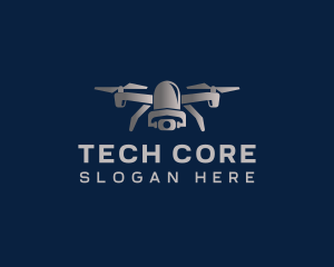 Drone Tech Surveillance logo design